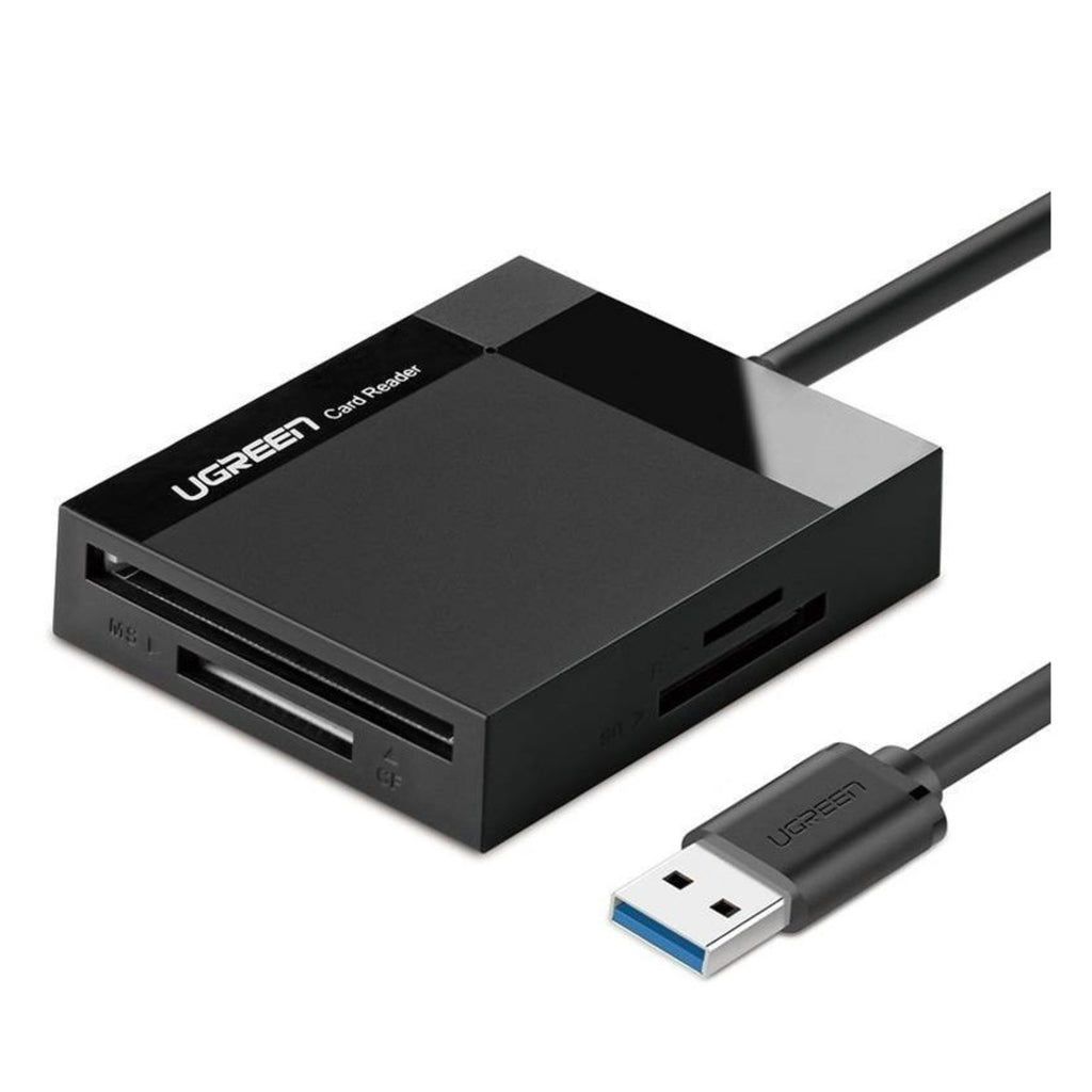 UGREEN USB 3.0 All-in-One Card Reader (50cm) – Black