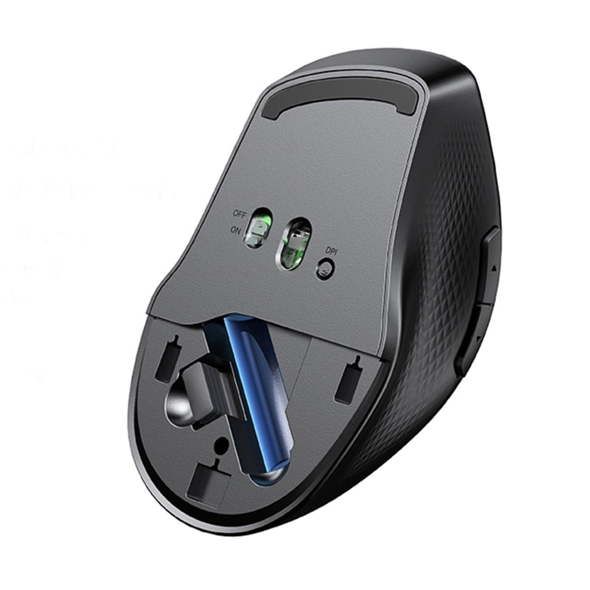 UGREEN Ergonomic Wireless Mouse – Blue