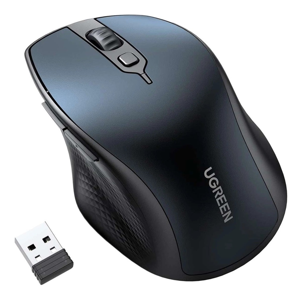 UGREEN Ergonomic Wireless Mouse – Blue