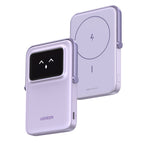 UGREEN Uno 5000mAh Magnetic Wireless Power Bank - Purple