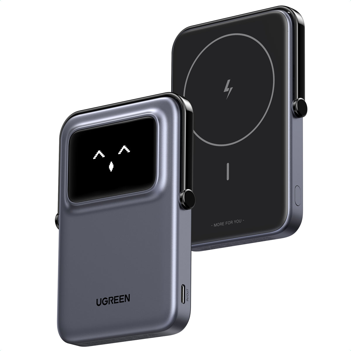 UGREEN Uno 5000mAh Magnetic Wireless Power Bank - Black