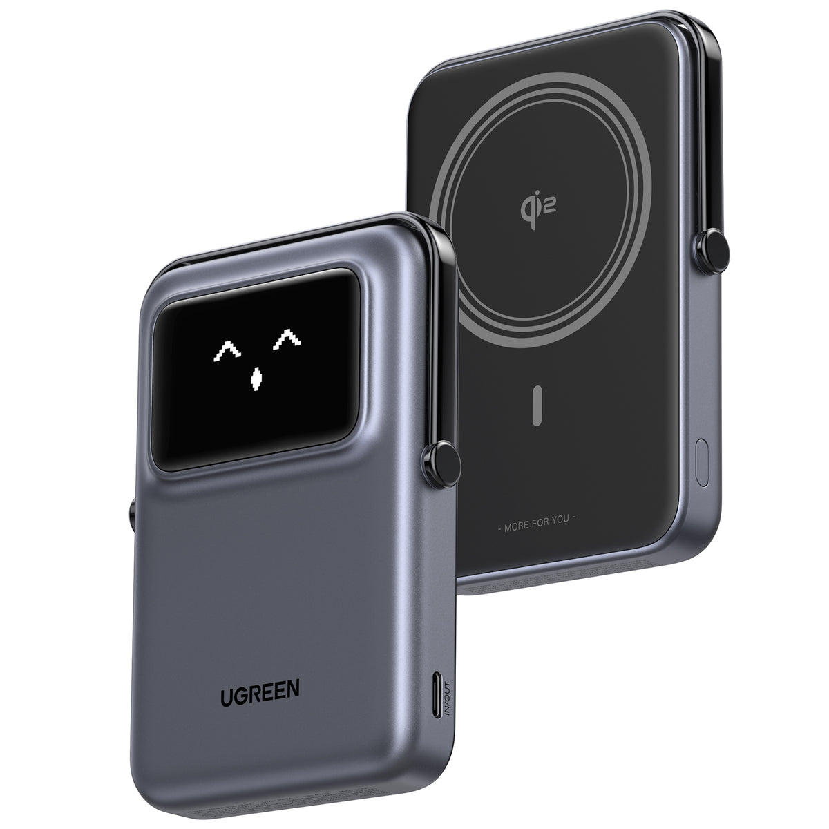 UGREEN Uno 10000mAh Magnetic Wireless 15W Power Bank 20W - Black