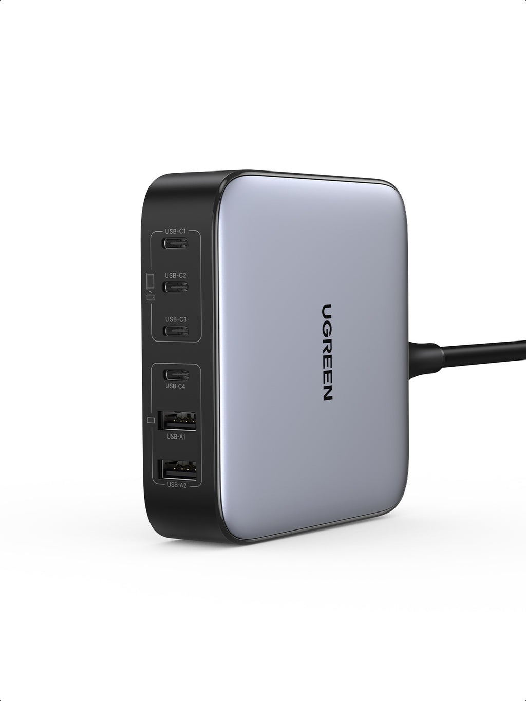 UGREEN GaN 200W Desktop Charger 6-Port - Gray