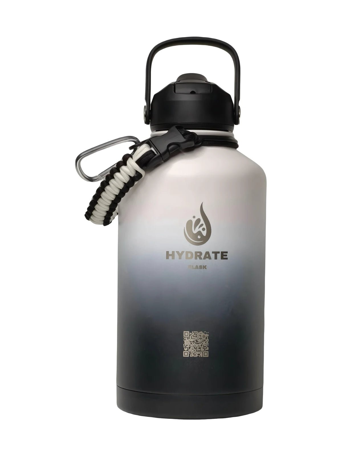 Hydrate Flask 2 Litre - Oreo White