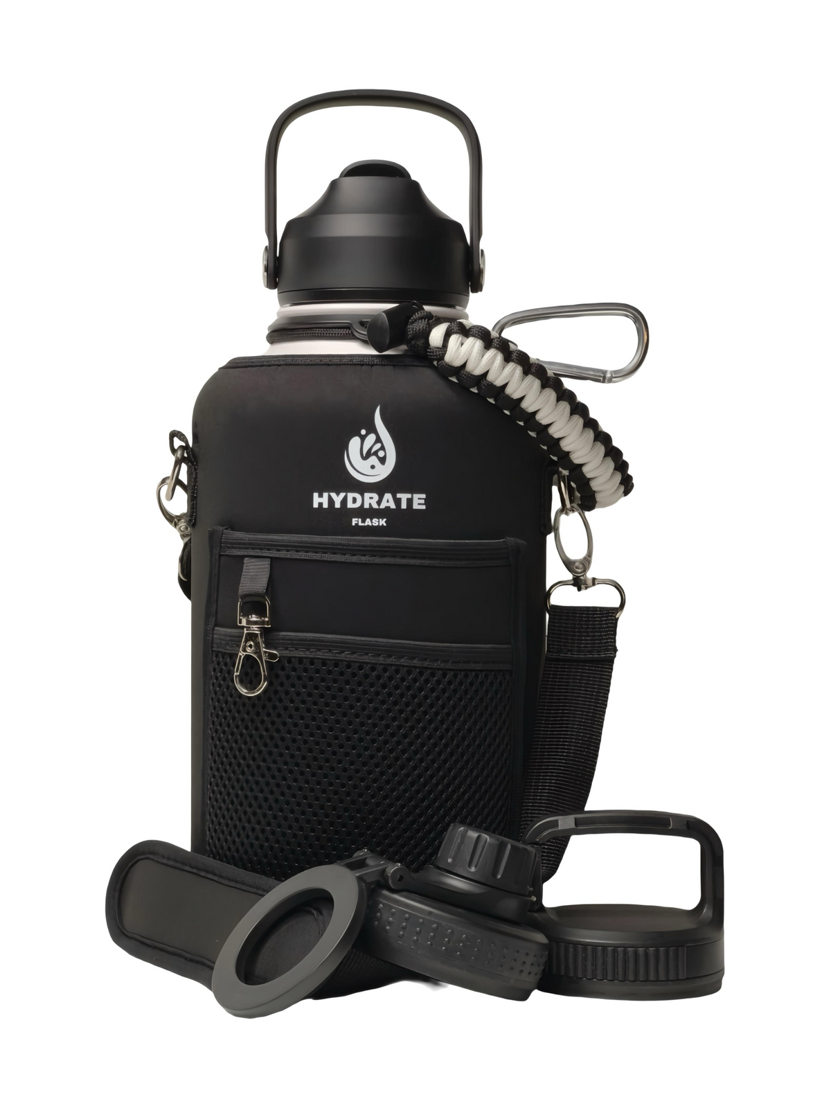 Hydrate Flask 2 Litre - Oreo White