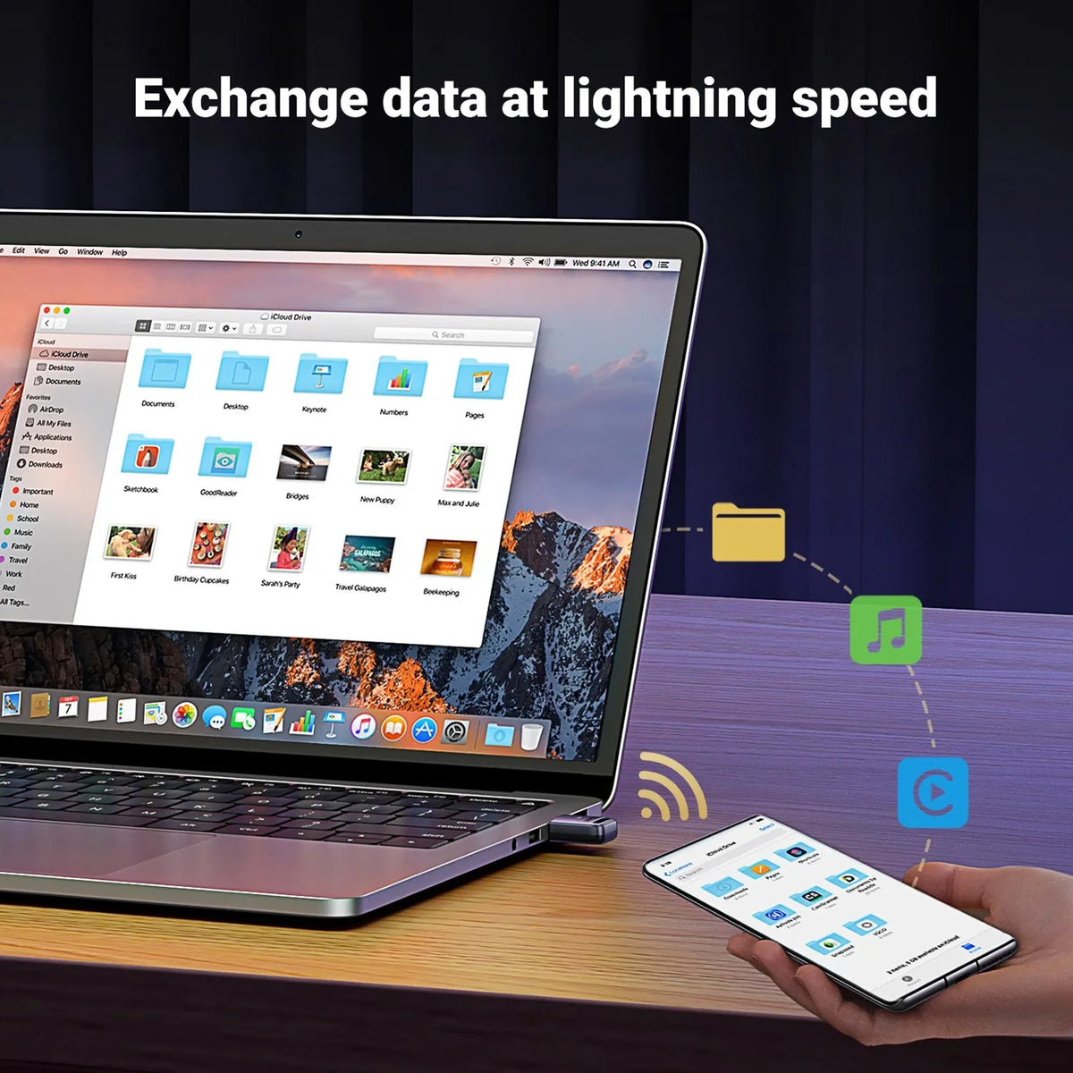 UGREEN Bluetooth 5.4 USB Adapter – Black (CM748 / 35058)