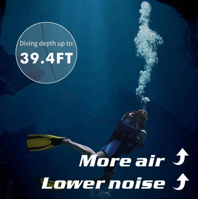 Cronda Base 3.5H Scuba Diving Ventilator (Upgraded Version)