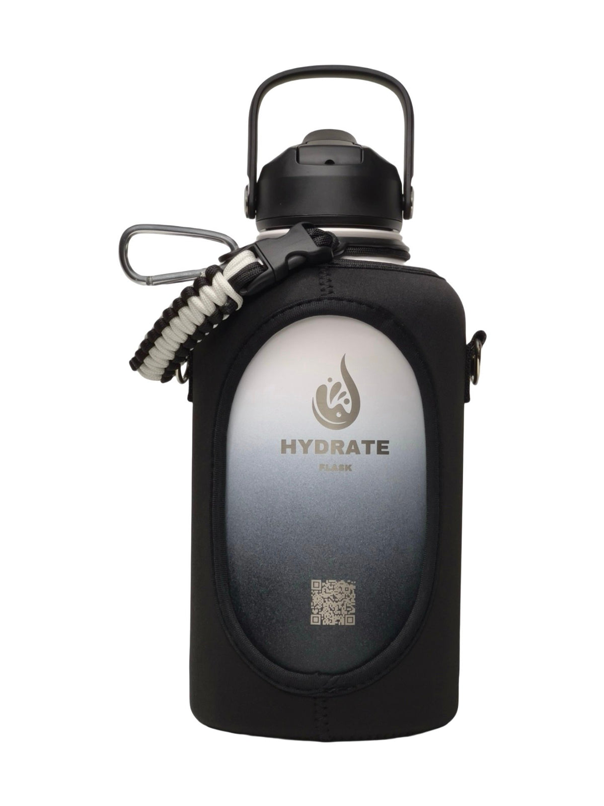 Hydrate Flask 2 Litre - Oreo White
