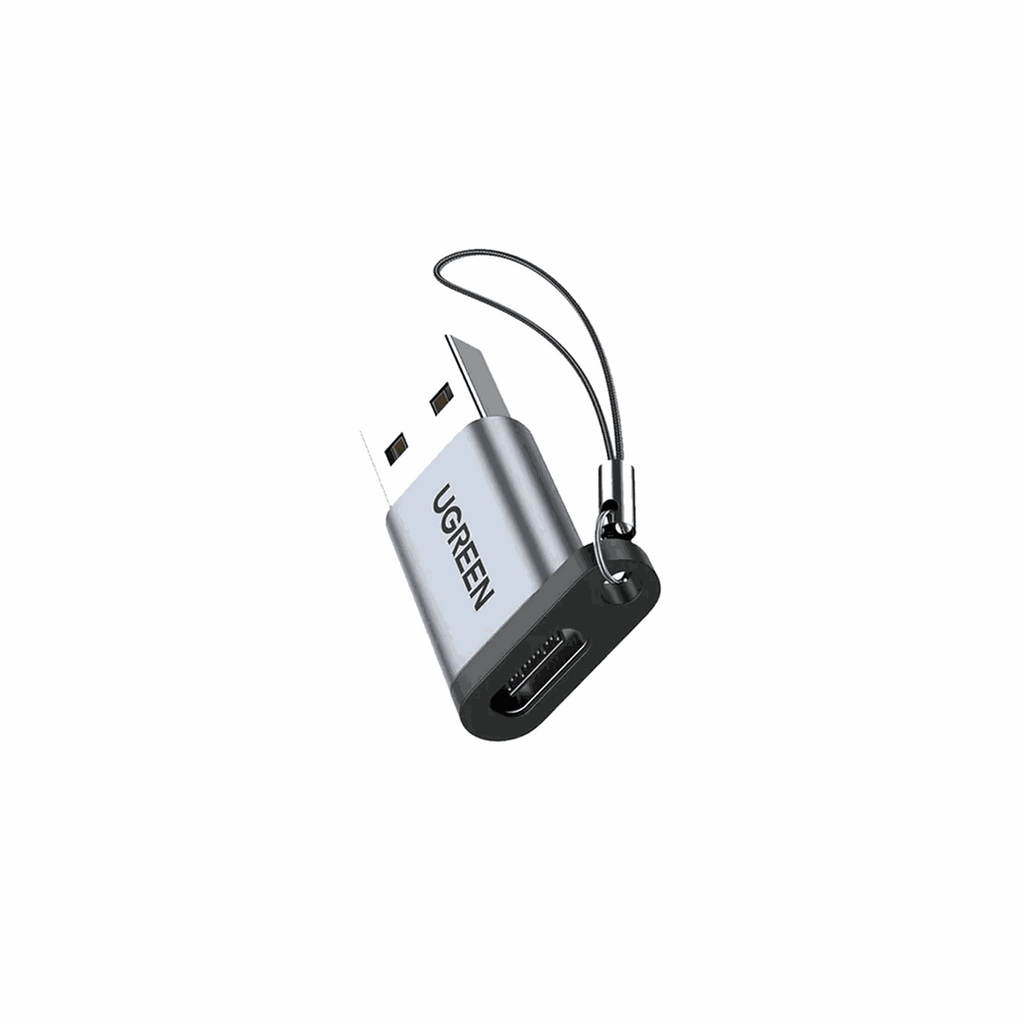 محول UGREEN USB-A 3.0 إلى USB-C - رمادي