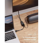 UGREEN HDMI to VGA Converter 25cm - Black