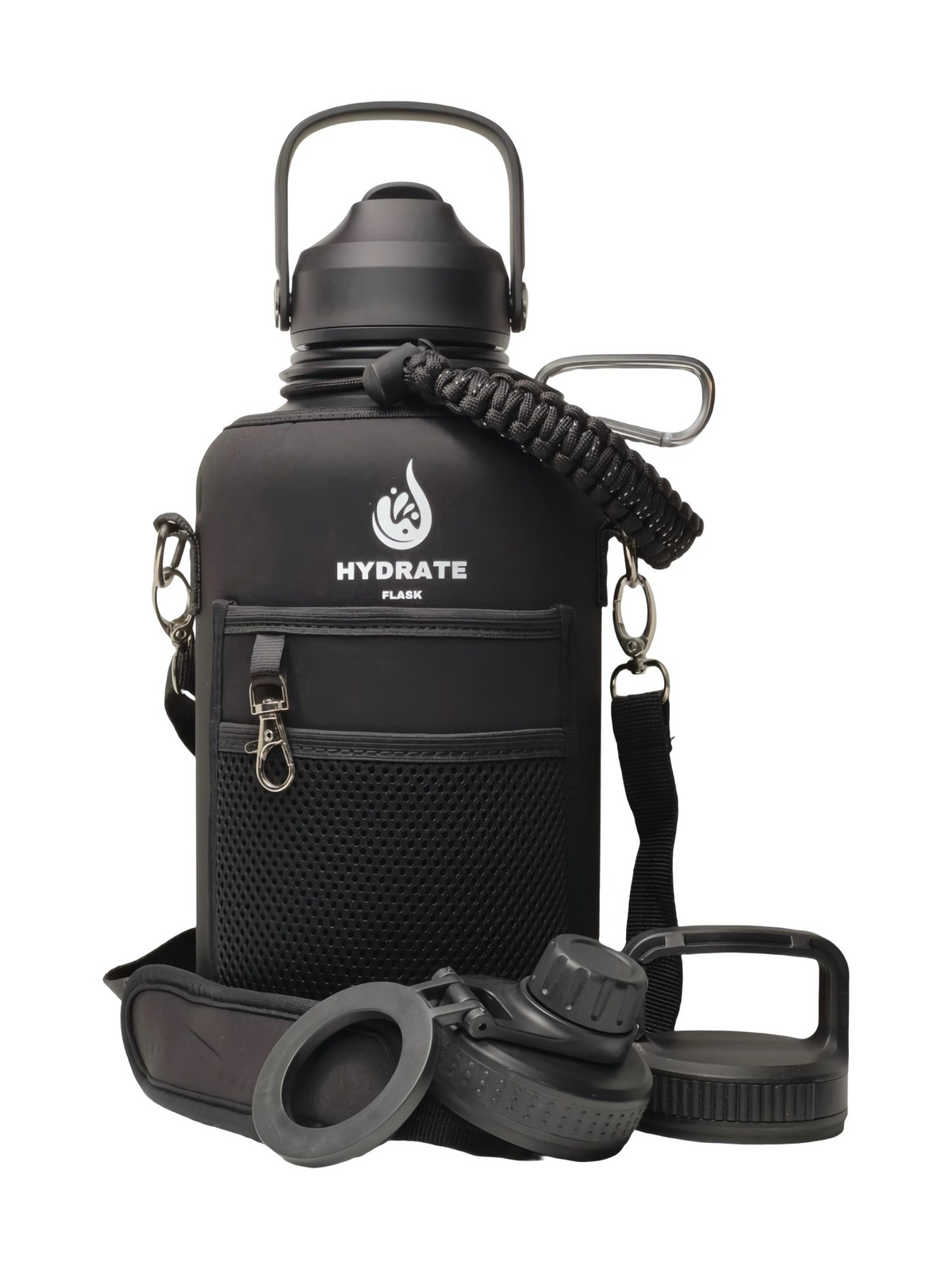 Hydrate Flask 2 Litre - Smoke silver