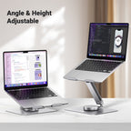 UGREEN Swivel Laptop Stand – Silver (LP592)