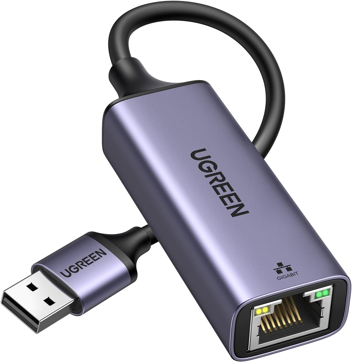 UGREEN USB 3.0 to RJ45 Gigabit Ethernet Adapter – Space Gray