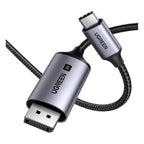 UGREEN USB-C to DisplayPort 8K Cable 2m - Gray Black