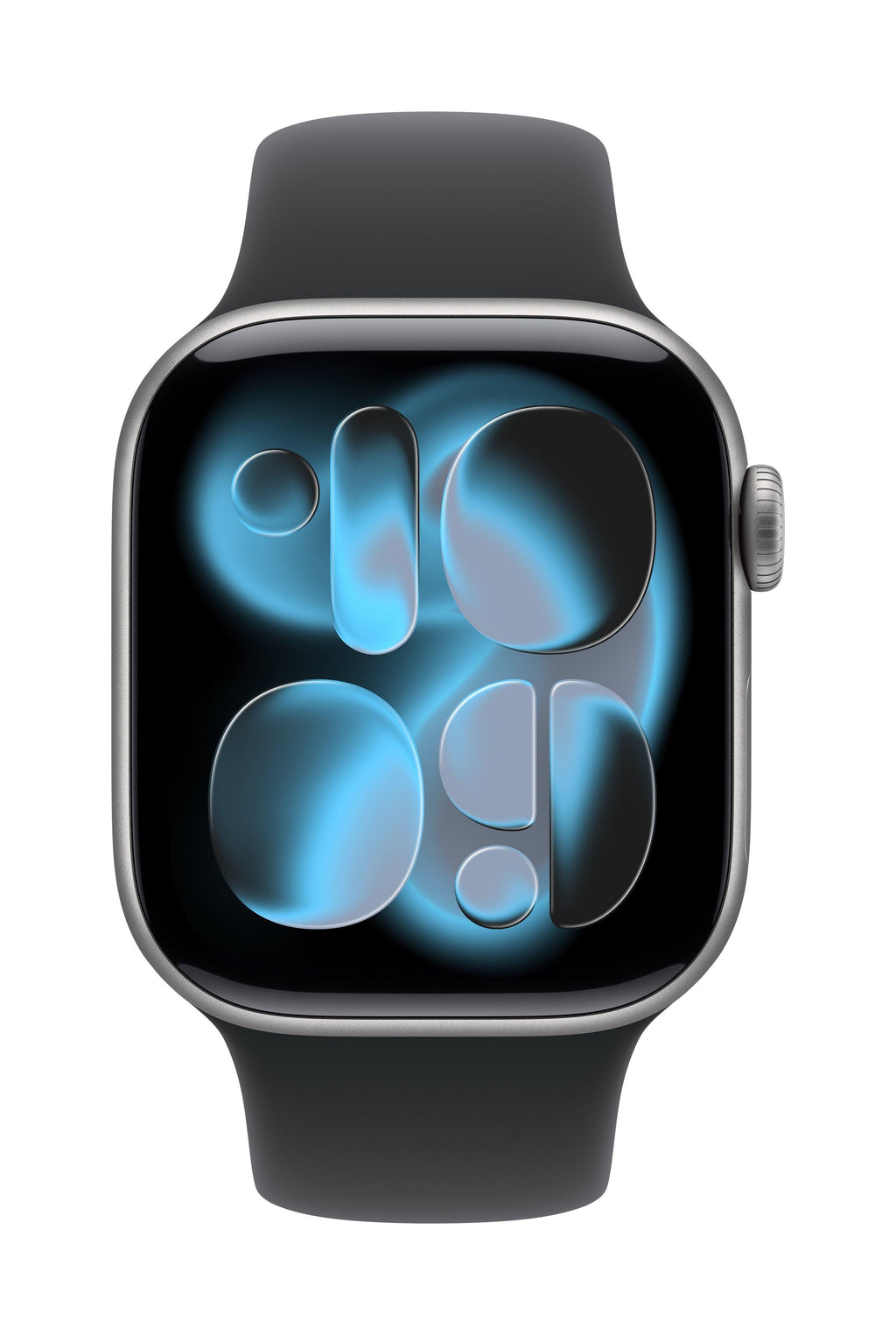 Apple Watch Series 11 GPS 42mm Space Grey Aluminium Case with Black Sport Band - M/L