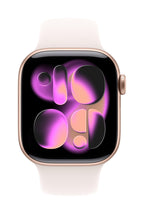 Apple Watch Series 11 GPS 42mm Rose Gold Aluminium Case with Light Blush Sport Band - M/L