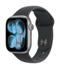 Apple Watch Series 11 GPS 46mm Space Grey Aluminium Case with Black Sport Band - M/L