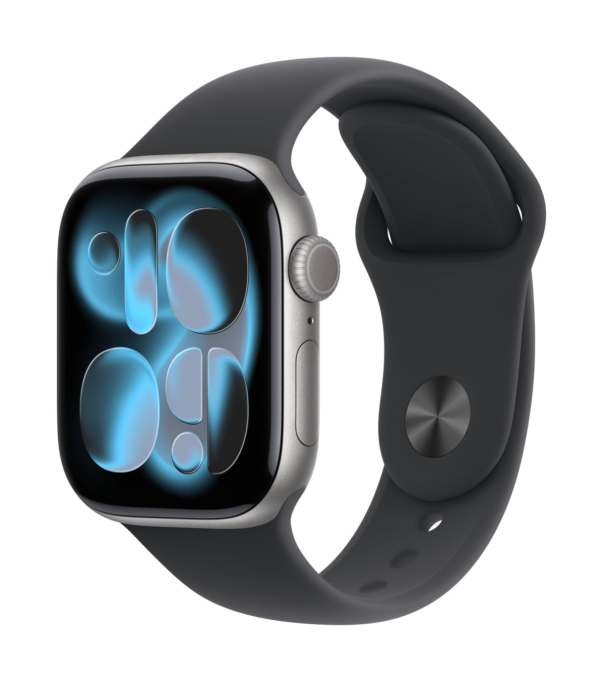 Apple Watch Series 11 GPS 46mm Space Grey Aluminium Case with Black Sport Band - M/L