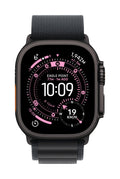 Apple Watch Ultra 3 GPS + Cellular 49mm Black Titanium Case with Black Alpine Loop - Large