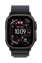 Apple Watch Ultra 3 GPS + Cellular 49mm Black Titanium Case with Black Alpine Loop - Large