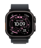 Apple Watch Ultra 3 GPS + Cellular 49mm Black Titanium Case with Black Alpine Loop - Medium