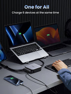 UGREEN GaN 200W Desktop Charger 6-Port - Gray