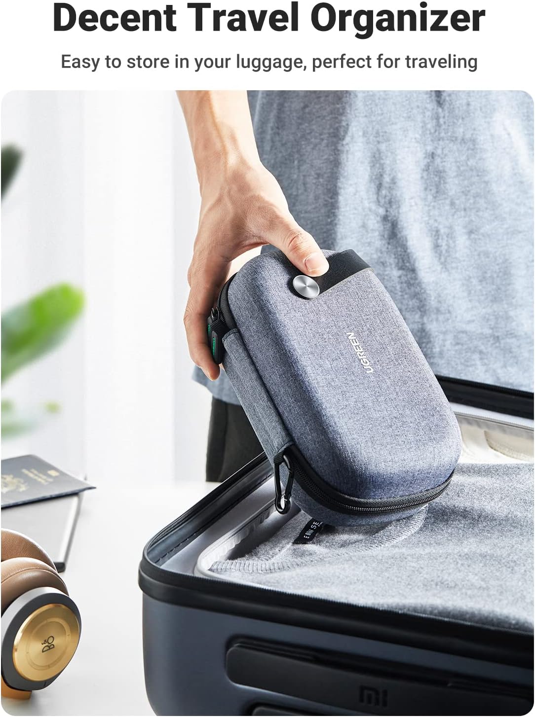 UGREEN Travel Storage Case (LP152) – Gray