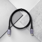 كيبل UGREEN USB-C إلى USB-C 3.2 Gen 2 بطول 1 متر - أسود