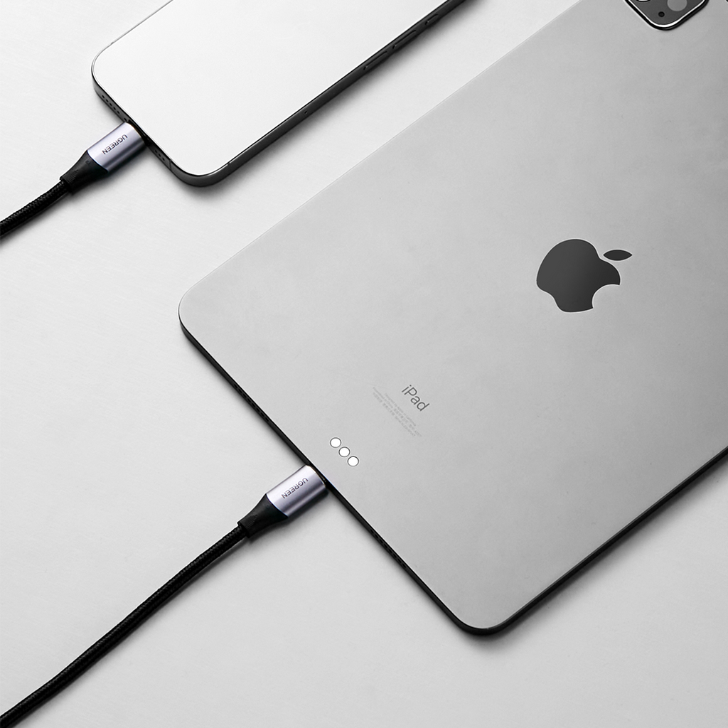 كيبل UGREEN USB-C إلى USB-C 3.2 Gen 2 بطول 1 متر - أسود