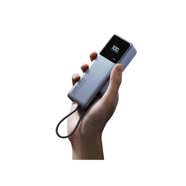 Xiaomi 165W Power Bank 10000mAh With Built-in Cable - Gray