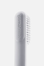 Pomabrush - Nylon-Silicone Brush Heads - White (Pack of 4)