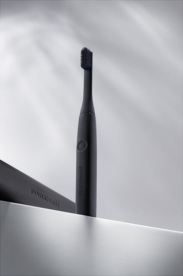 Pomabrush - Sonic Toothbrush Set - Carbon