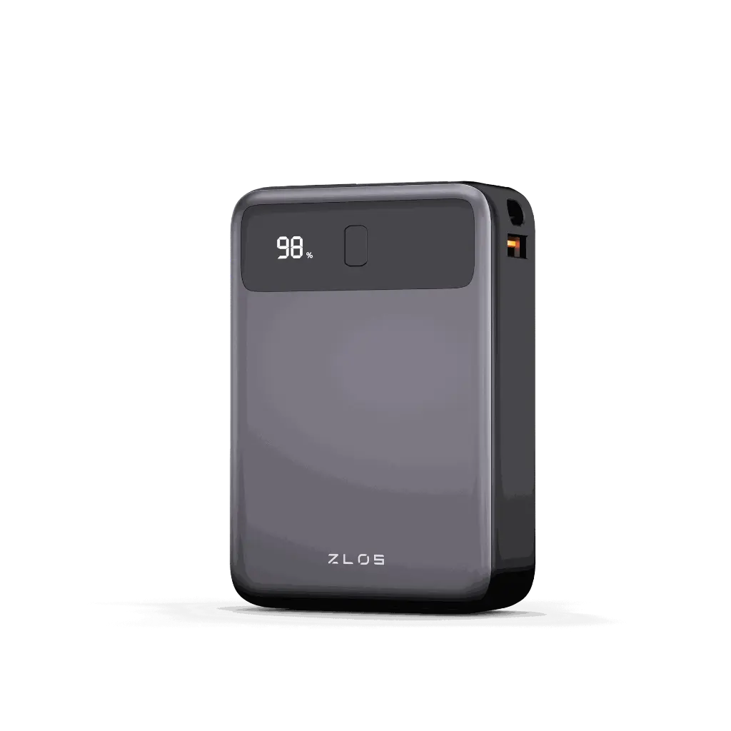 ZLOS 20000mAh DB20 Power Bank 35W with Built-in Cables