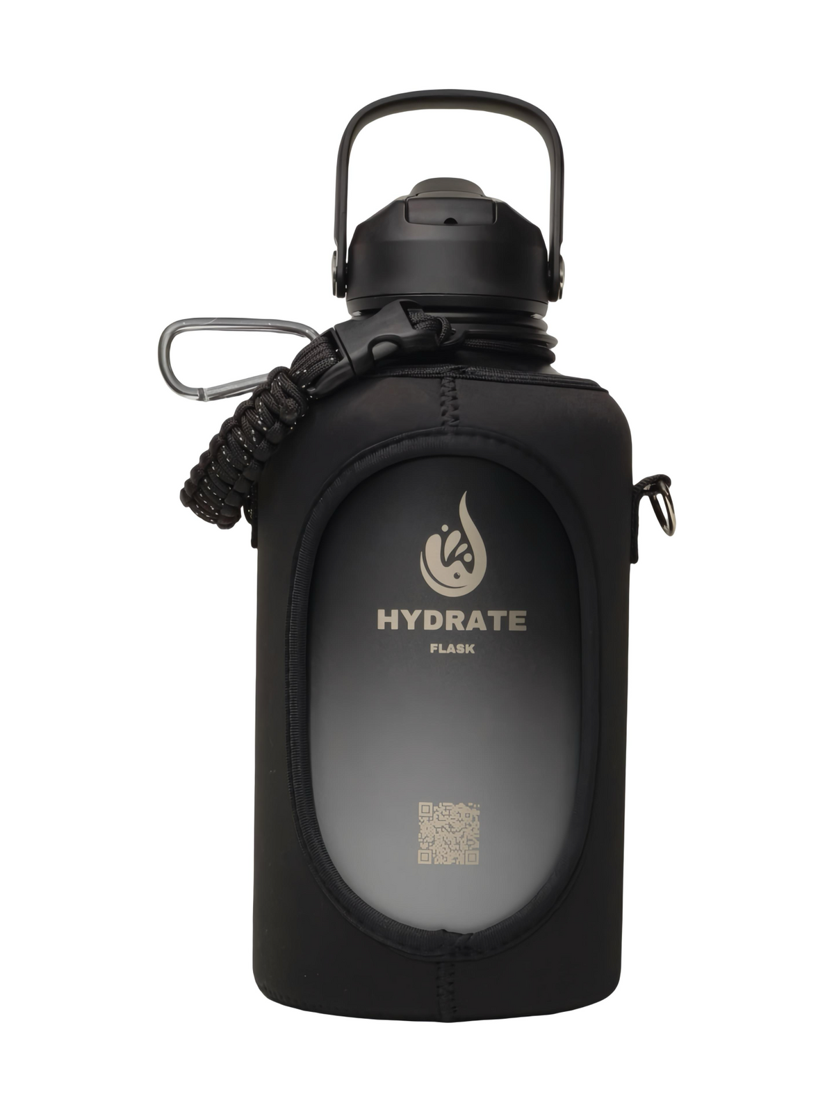 Hydrate Flask 2 Litre - Smoke silver