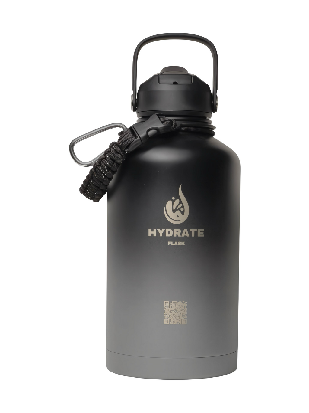 Hydrate Flask 2 Litre - Smoke silver