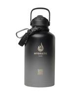 Hydrate Flask 2 Litre - Smoke silver