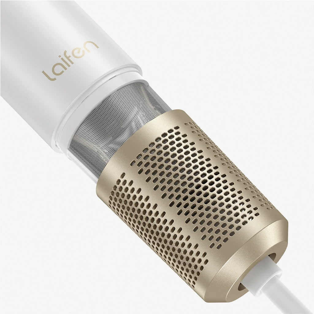 Laifen Swift Premium High-Speed Hair Dryer – Gold / White (UK Edition)