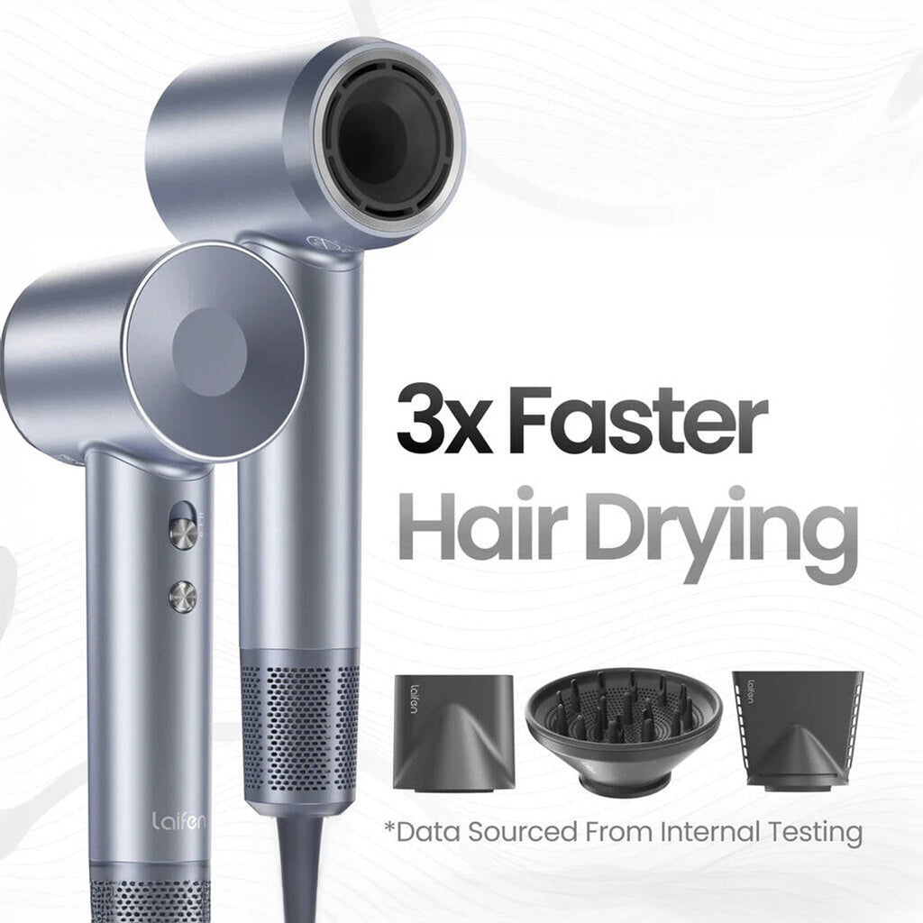 Laifen Swift Special High-Speed Hair Dryer – Silver (UK Edition)