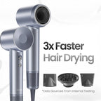 Laifen Swift Special High-Speed Hair Dryer – Silver (UK Edition)