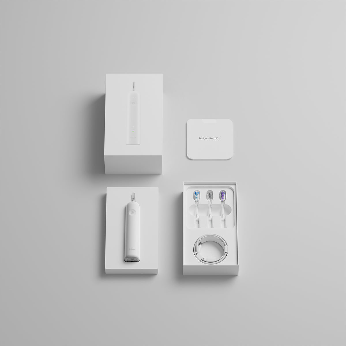 Laifen Wave Electric Toothbrush (ABS Plastic) – White