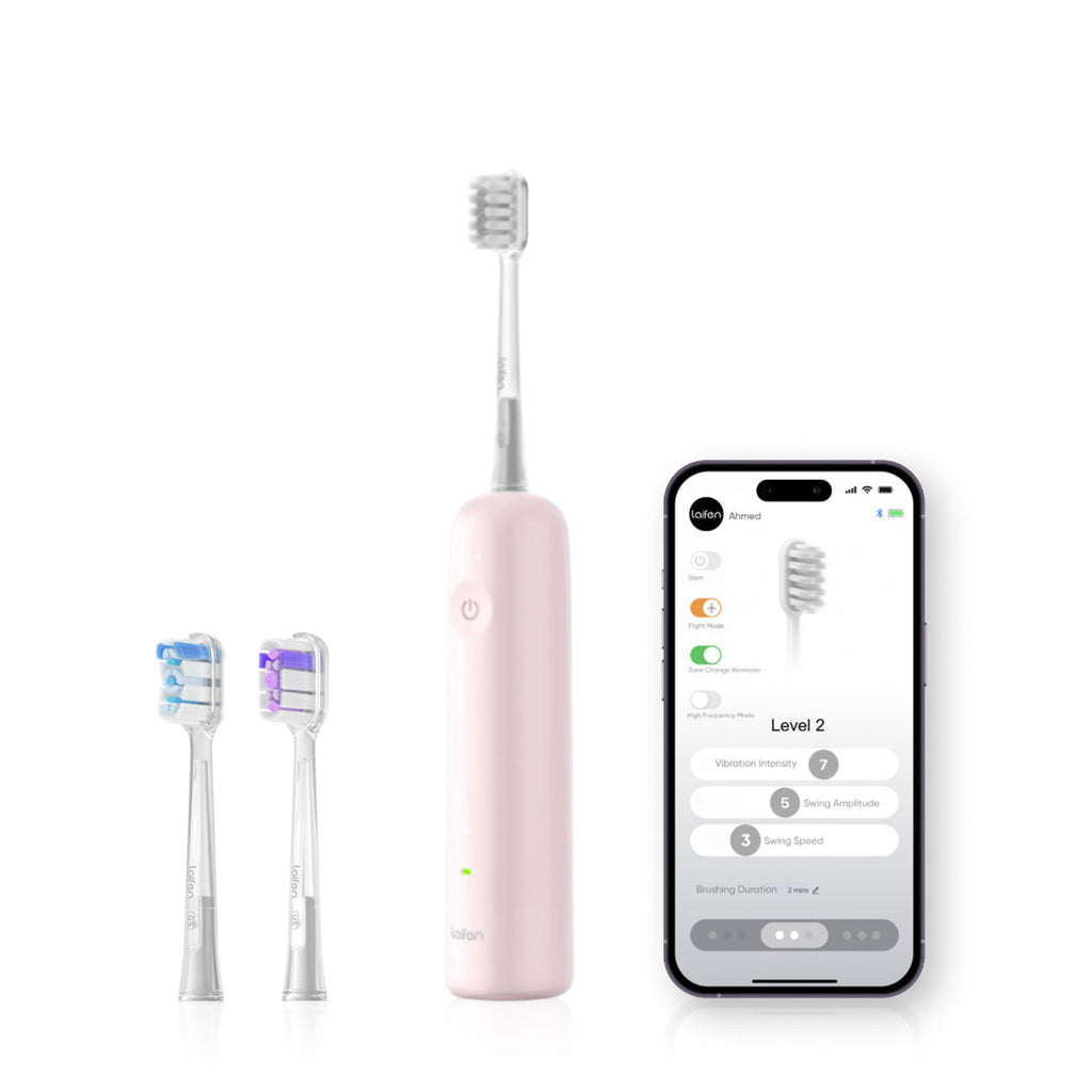 Laifen Wave Electric Toothbrush (ABS Plastic) – Pink
