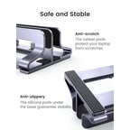 UGREEN Dual-Slot Vertical Laptop Stand – Silver (LP258)