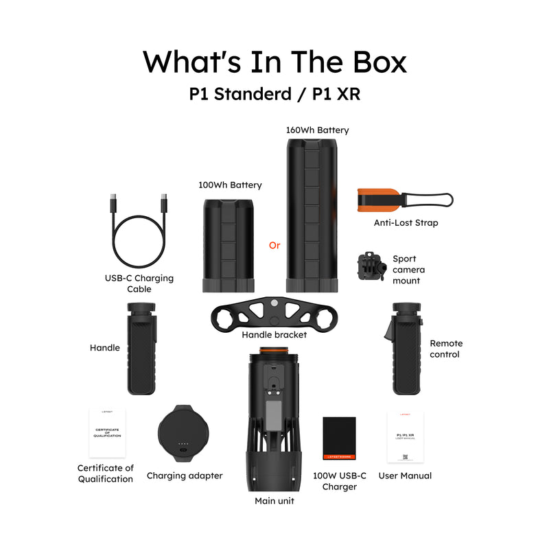 LEFEET P1 Standard Modular Underwater Scooter