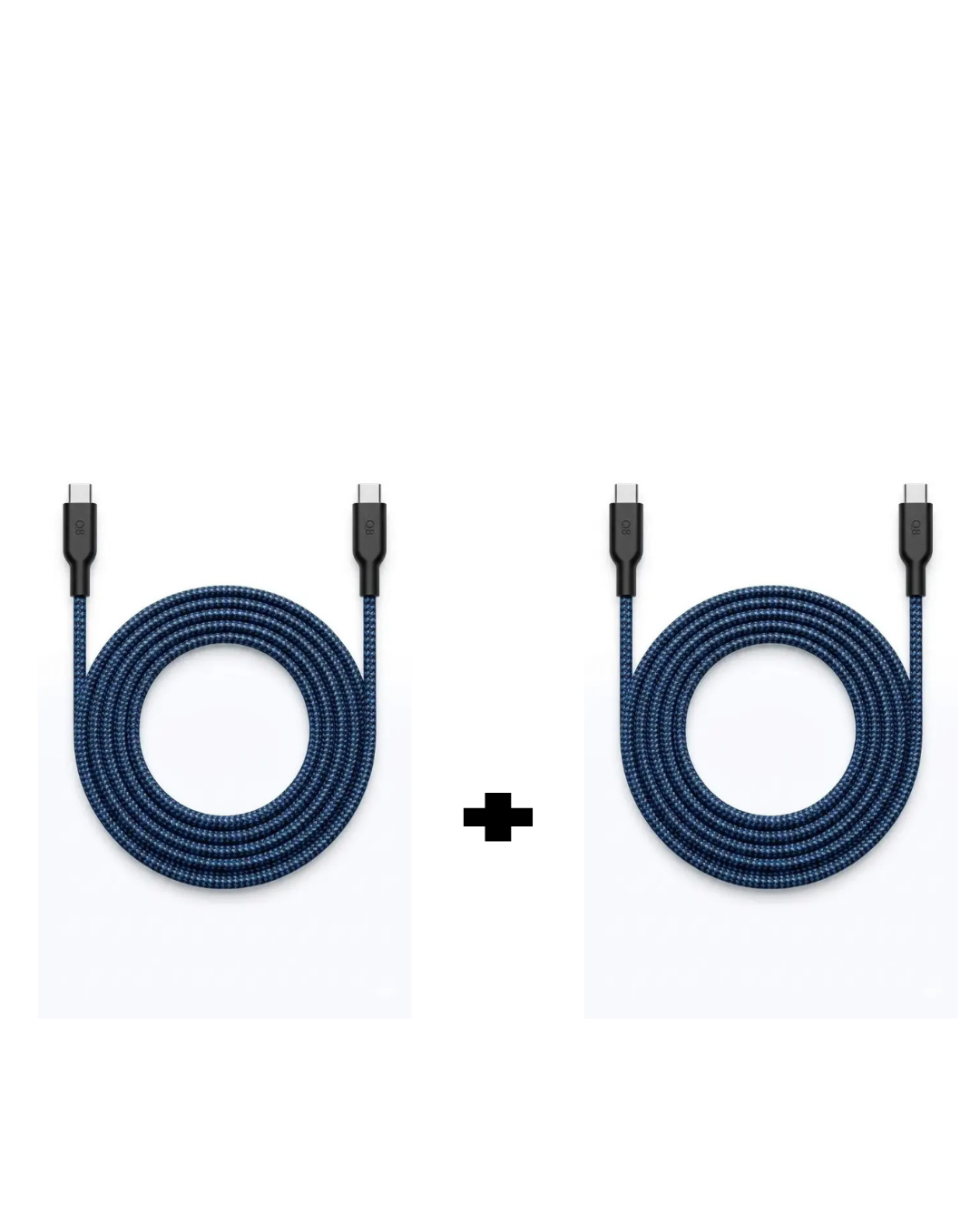 Q8 Cable - USB C to C Cyber Blue 3M
