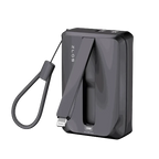 ZLOS 10000mAh MINI Power Bank with Built-in USB-C and Lightning Cables