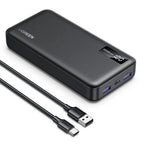 UGREEN 20000mAh PD-20W 2-way Fast Charging - Black