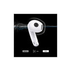 UGREEN HiTune H6 Pro Hybrid Cancelling Earbuds - White