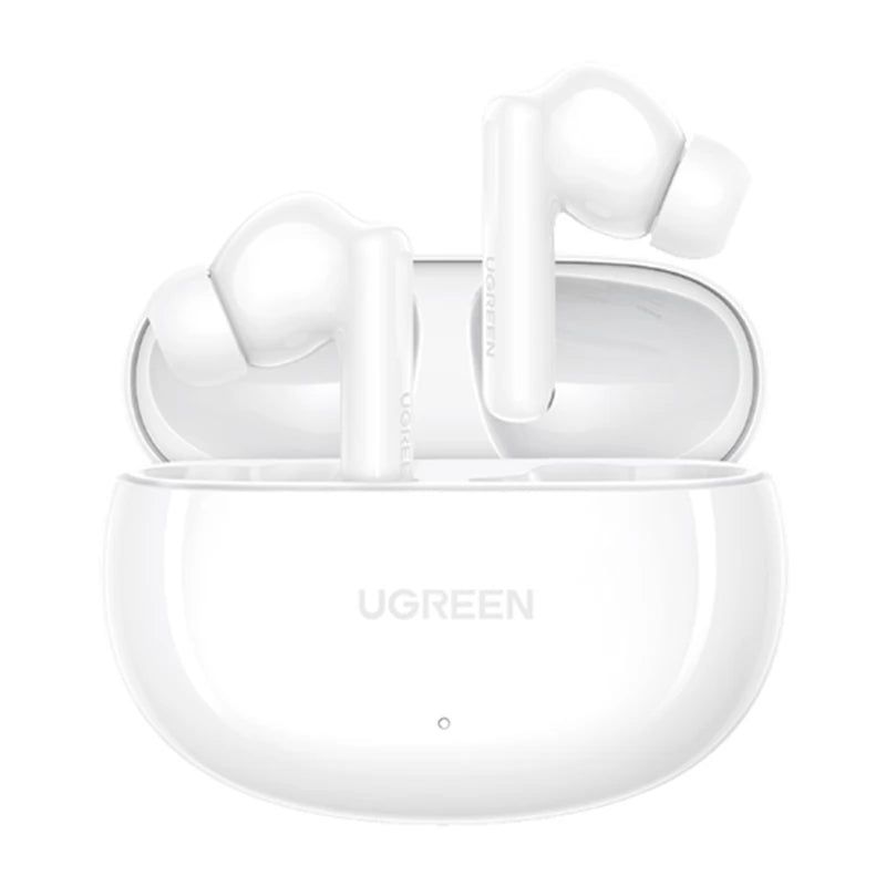 HiTune T6 Active Noise-Cancelling Earbuds - White