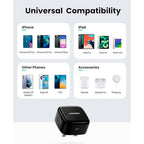 UGREEN PD20W Fast Charger One Port (UK Plug) - Black