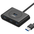 UGREEN USB 3.0 High-Speed 4-Port Hub (1m Cable) – Black